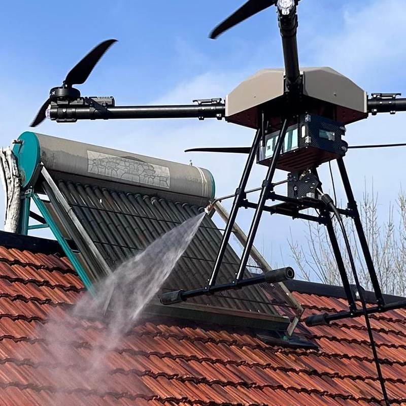 Smart High-Pressure Cleaning Drone